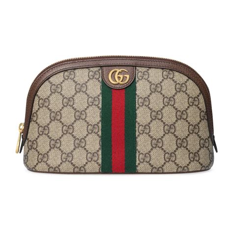 gucci ophidia makeup case|Gucci make up pouch.